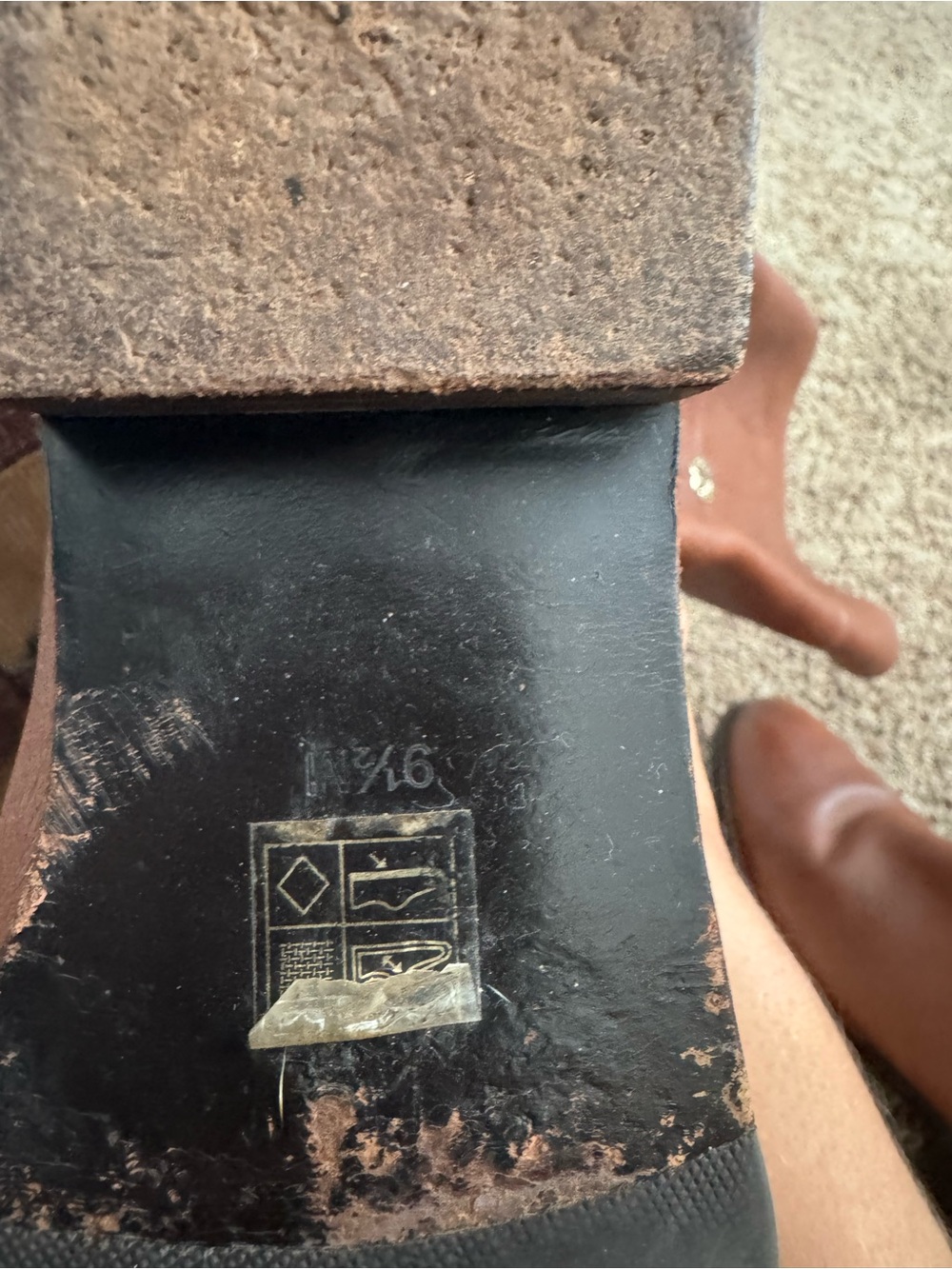 Tory Burch Brown Leather Knee High Boots - Picture 7 of 9